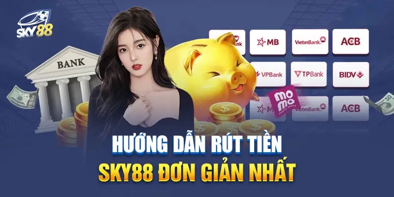 Hướng dẫn rút tiền Sky88 chi tiết và nhanh nhất